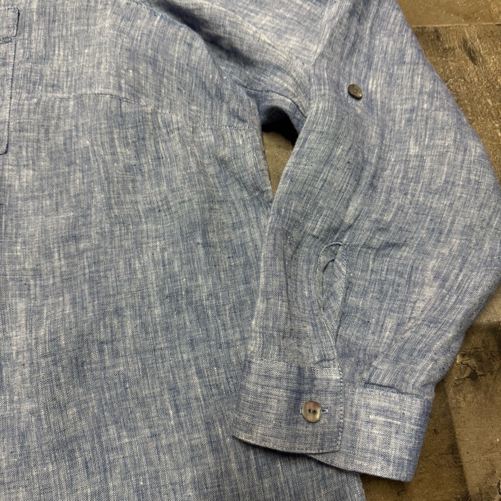 J. Jill Love Linen Popover Top Sz 2x - Picture 6 of 11